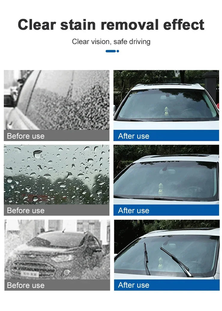 Car Windshield Washer Fluid Concentrated Tablets Solid Effervescent Wiper