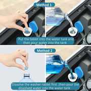 Car Windshield Washer Fluid Concentrated Tablets Solid Effervescent Wiper