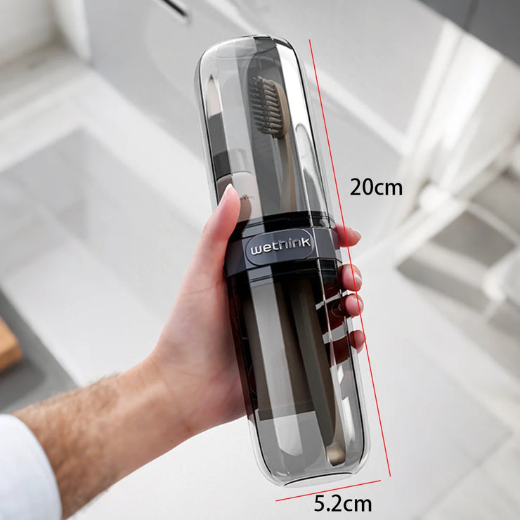 Portable Toothpaste Toothbrush Protect Holder Case Travel Camping Storage Box