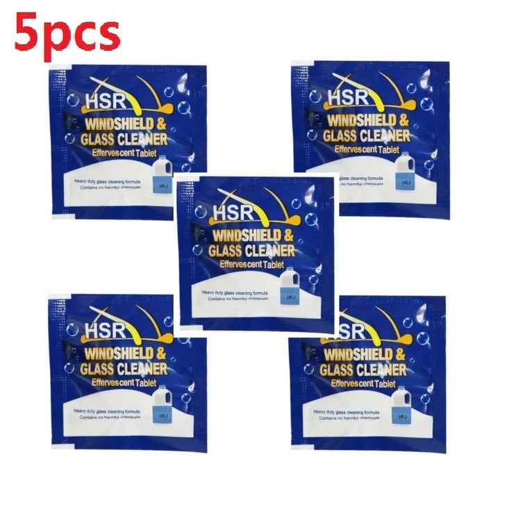 Car Windshield Washer Fluid Concentrated Tablets Solid Effervescent Wiper