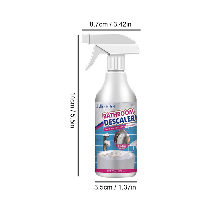 Pholex 2-in-1 Bathroom Stubborn Stains Cleaner Spray – Powerful Stain Remover for Bathtub & Toilet