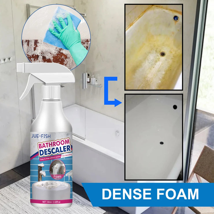 Pholex 2-in-1 Bathroom Stubborn Stains Cleaner Spray – Powerful Stain Remover for Bathtub & Toilet