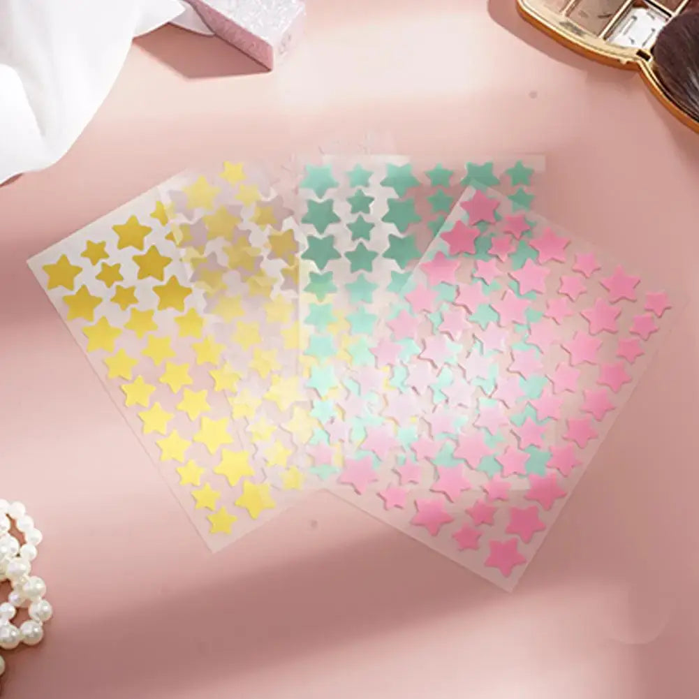 Invisible Acne Pimple Patches Colorful Blemish Stickers for Fast Spot Treatment & Skin Repair