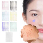 Invisible Acne Pimple Patches Colorful Blemish Stickers for Fast Spot Treatment & Skin Repair