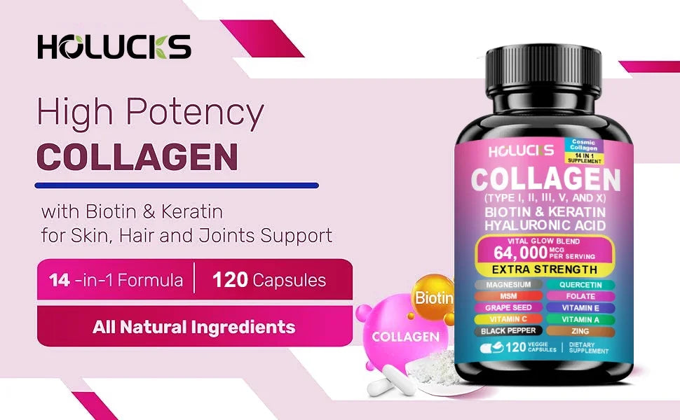 Collagen Supplement Skin Hair & Joint Support Formula