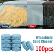 Car Windshield Washer Fluid Concentrated Tablets Solid Effervescent Wiper