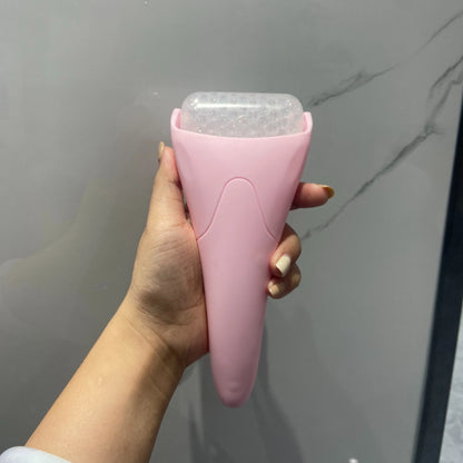 Large Ice Roller Facial Massager Cooling Beauty Tool for Face Eye & At-Home Spa Skincare