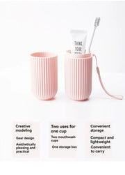 Portable Toothpaste Toothbrush Protect Holder Case Travel Camping Storage Box