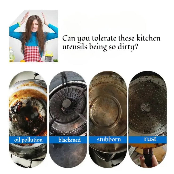 Pan Bottom Cleaning Decontamination Agent Kitchen Blackening Scale Remover