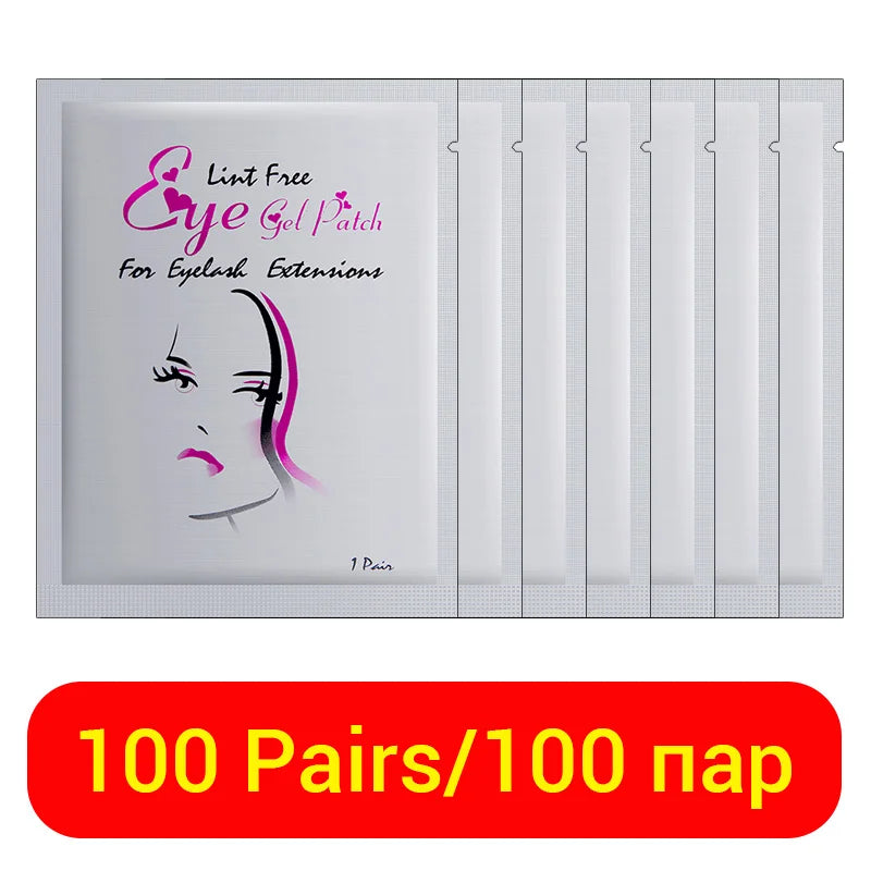 Hydrogel Eye Patch for Eyelash Extensions Under Eye Pads & Grafted Lash Stickers Beauty Tools