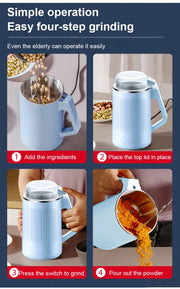 Household Multifunctional Food Supplement Mill Kitchen Essential  Grinding Machine