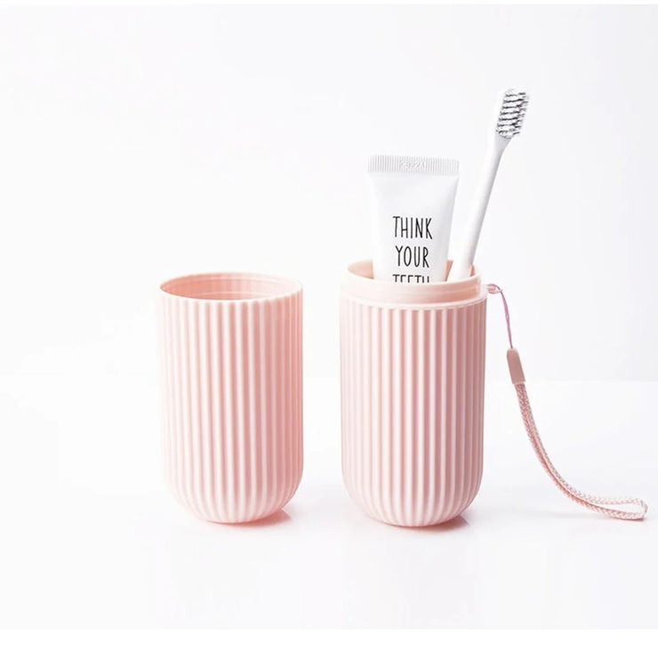 Portable Toothpaste Toothbrush Protect Holder Case Travel Camping Storage Box