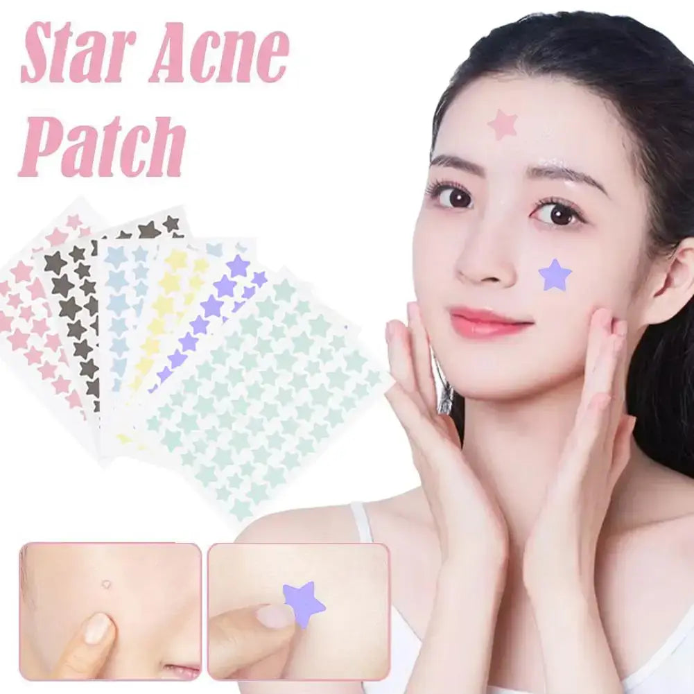 Invisible Acne Pimple Patches Colorful Blemish Stickers for Fast Spot Treatment & Skin Repair