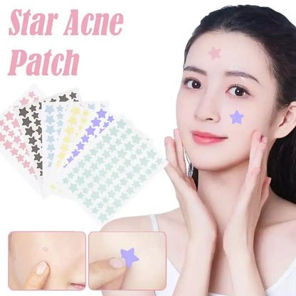 Invisible Acne Pimple Patches Colorful Blemish Stickers for Fast Spot Treatment & Skin Repair