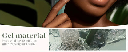 Large Ice Roller Facial Massager Cooling Beauty Tool for Face Eye & At-Home Spa Skincare