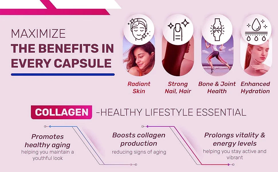 Collagen Supplement Skin Hair & Joint Support Formula