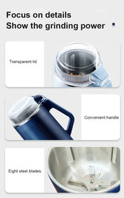 Household Multifunctional Food Supplement Mill Kitchen Essential  Grinding Machine