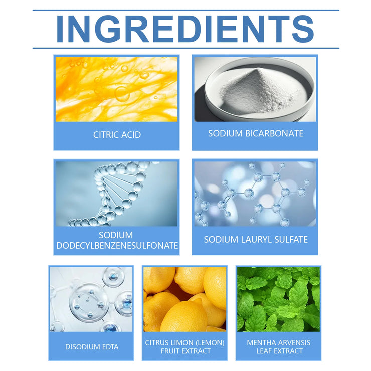 Washing Machine Cleaning Effervescent Tablets Deep Cleaning Drum