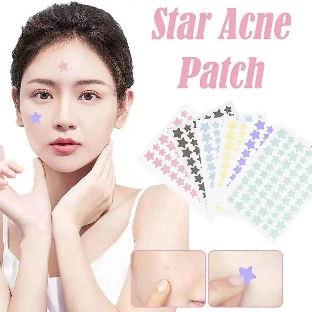 Invisible Acne Pimple Patches Colorful Blemish Stickers for Fast Spot Treatment & Skin Repair