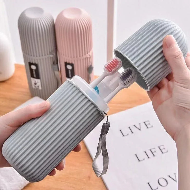 Portable Toothpaste Toothbrush Protect Holder Case Travel Camping Storage Box