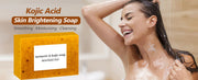 Turmeric Kojic Acid Glow Soap Dark Spot Acne Removal Even Skin Tone