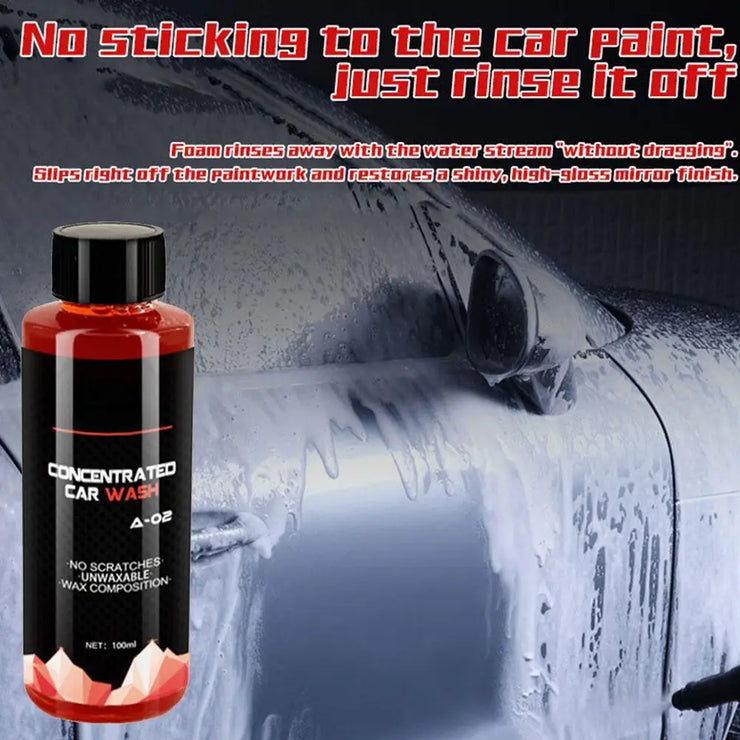 100ml Car Cleaning Foam Liquid Large Capacity High Concentration Super Foam