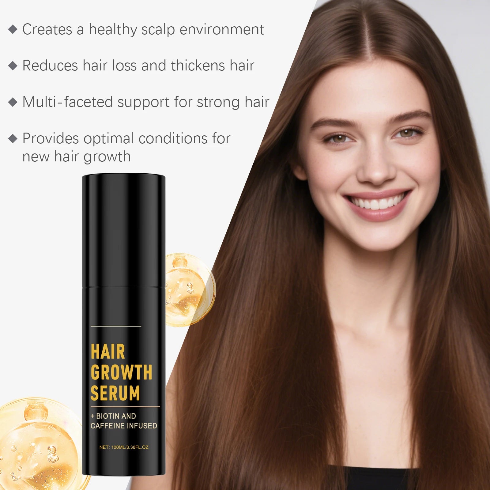 Hair Growth Serum Anti Hair Loss Scalp Repair & Root Strengthening Treatment