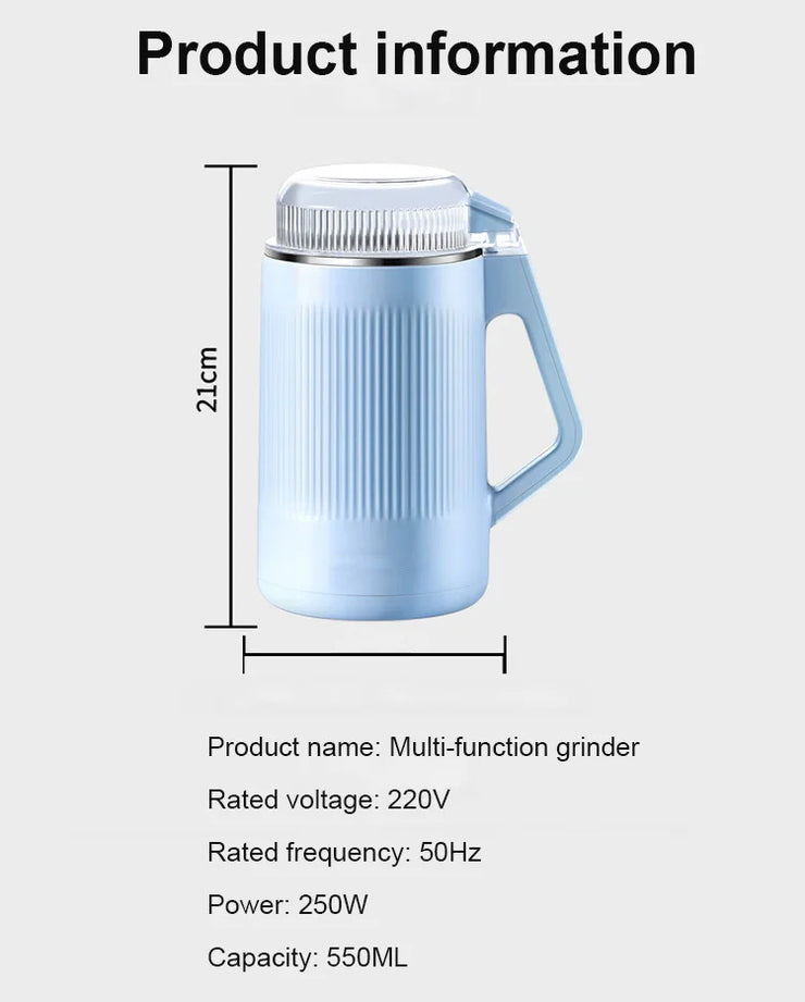 Household Multifunctional Food Supplement Mill Kitchen Essential  Grinding Machine
