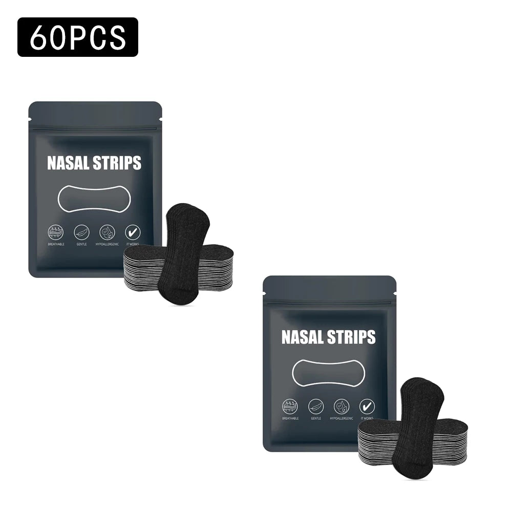 Anti Snoring Nose Strips Nasal Breathing Patches for Better Sleep 