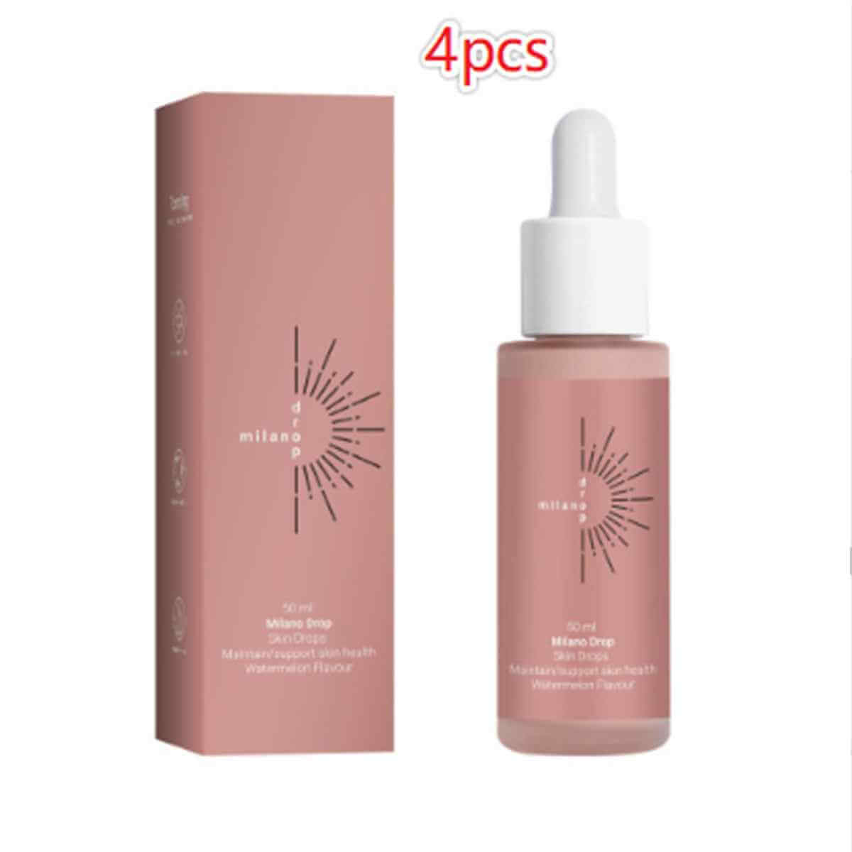 Bottle of revolutionary tanning face serum drops for flawless sun-kissed glow