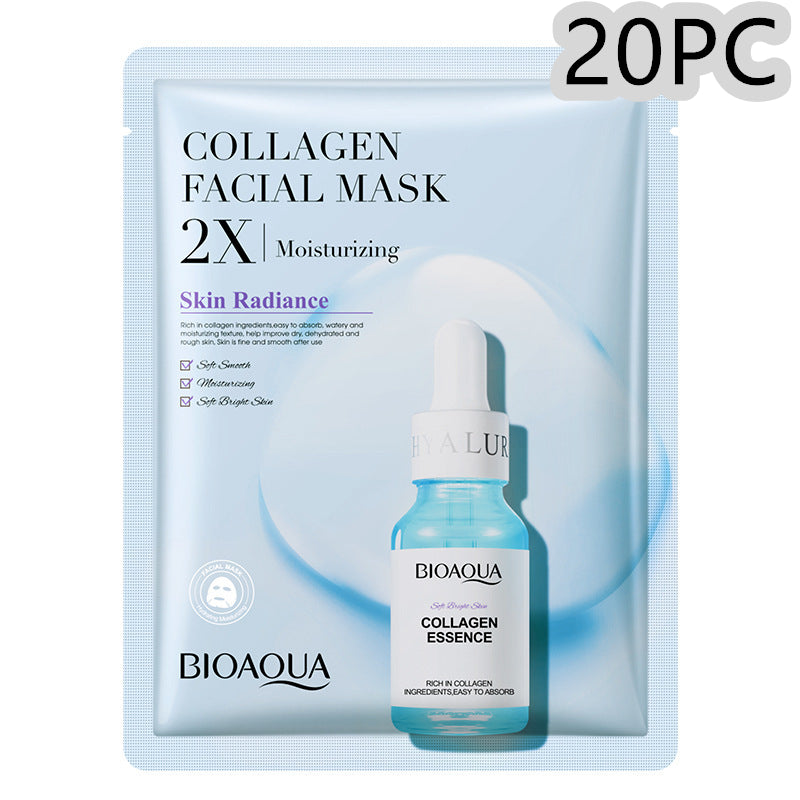 Moisturizing Collagen Face Mask with Hyaluronic Acid