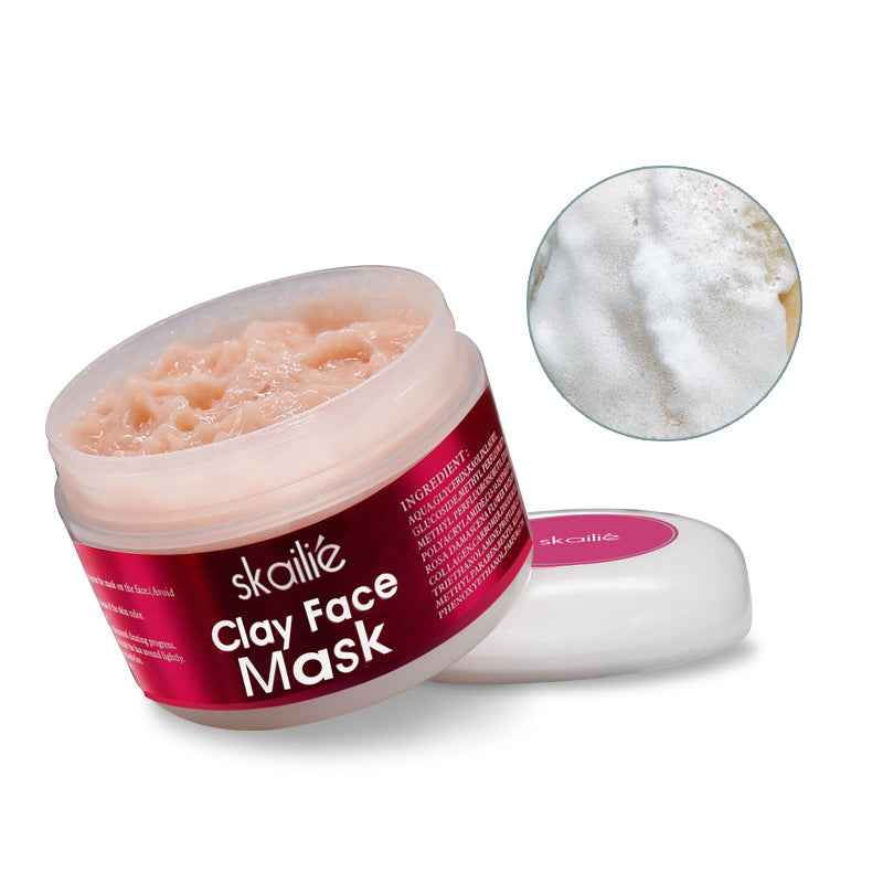 Skallie Clay Rose Face Mask: Transform Your Skin with Nourishing Hydration