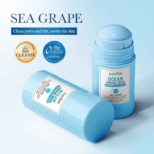 Marine Care Clay Mask Stick: Cleanse, Tighten, and Rejuvenate Your Skin