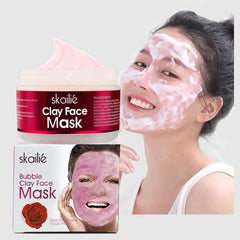 Clay Rose Face Mask for Glowing Skin